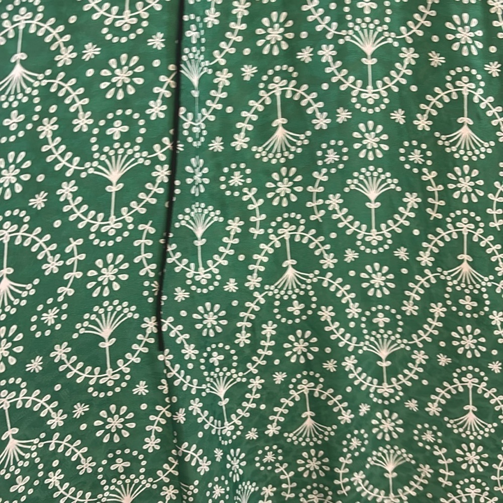 Cefinn Rosie Poplin Midi Dress in Green US Size 12 - Picture 9 of 11